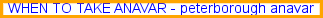 When to take anavar